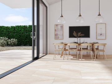 Twyford sand indoor outdoor porcelain tiles