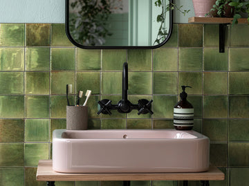Stiled Bantham Emerald Square 10x10cm