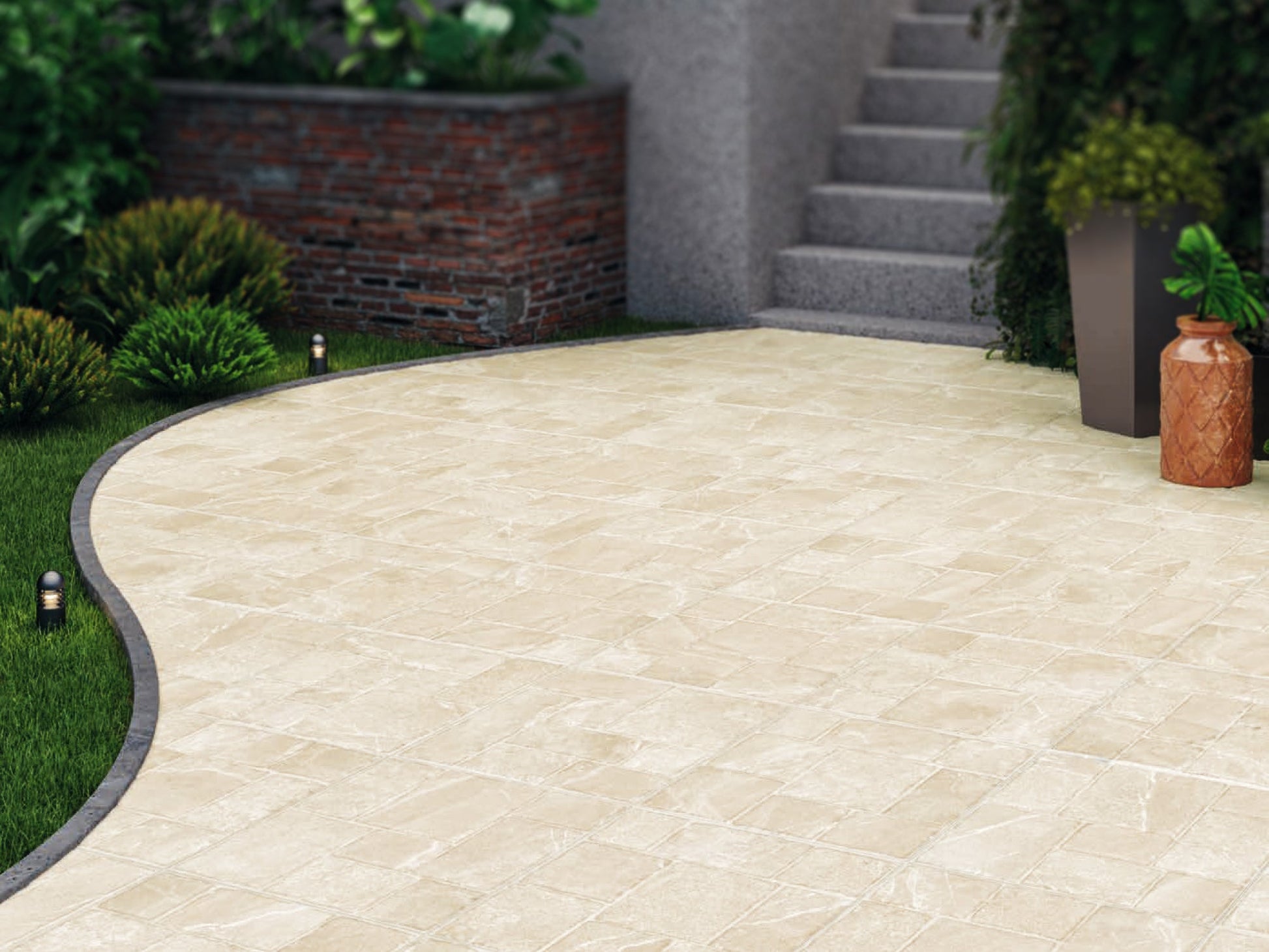 Culworth Natural Stones 2CM Porcelain Paving Stiled.com