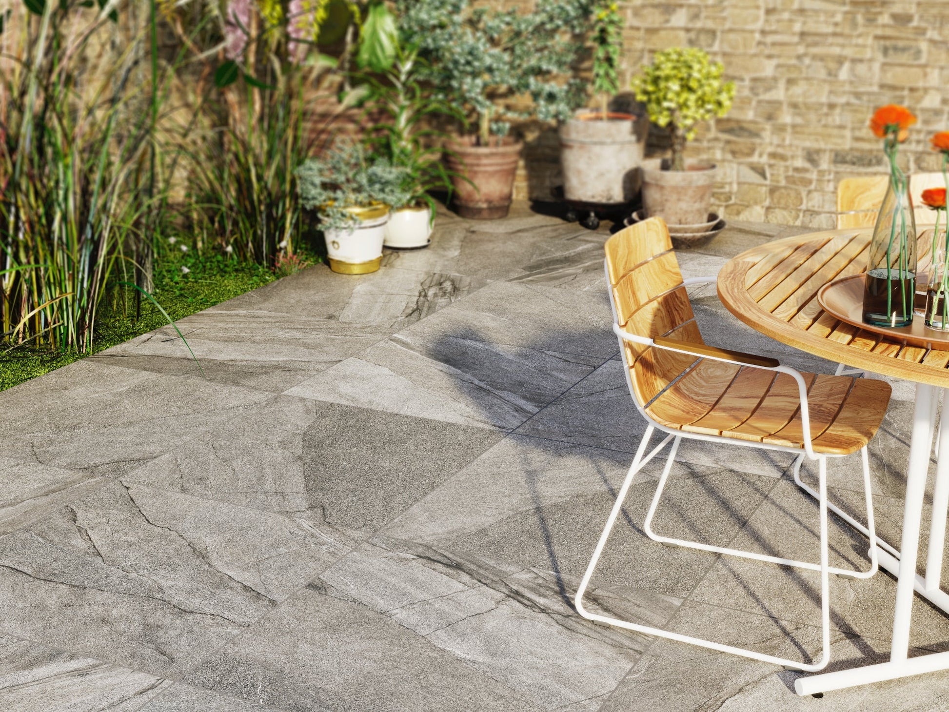 Newton Grey 2CM Porcelain Paving Prissmacer