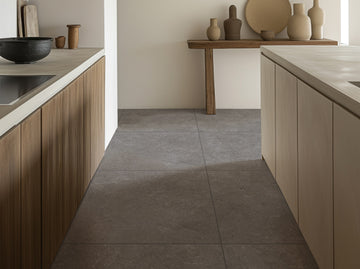 Belmont Pewter 1cm 90x90 Porcelain Tile