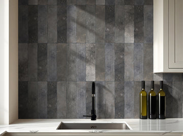 Stiled Boston Roxbury Grey Porcelain 7x28cm