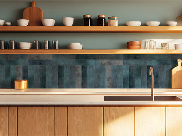 Stiled Boston Fenway Blue  Porcelain 7x28cm