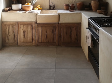 Hampton Grey 0.9cm Porcelain Floor Tile