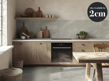 Stiled New Twyford Grey 9mm Porcelain Tile 60x120cm