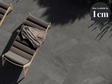 Stiled Newton Pewter Porcelain 60x120 2cm