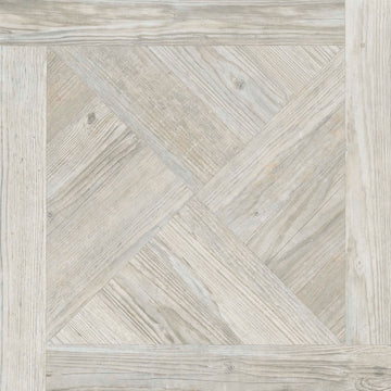 Palazzo Parquet White Porcelain 90x90