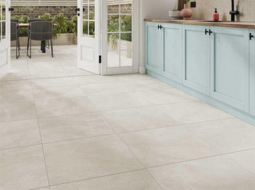 Stiled Slate Rock Bone Porcelain 59.5x59.5cm 1cm