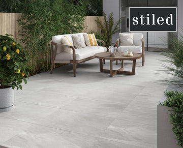 Slate Rock Grey 2cm 60x90 Porcelain Tile