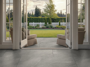 Stiled New Twyford Grey 9mm Porcelain Tile 60x120cm