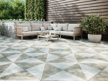 Shawford Harlequin Grey 2CM Outdoor Porcelain Tile