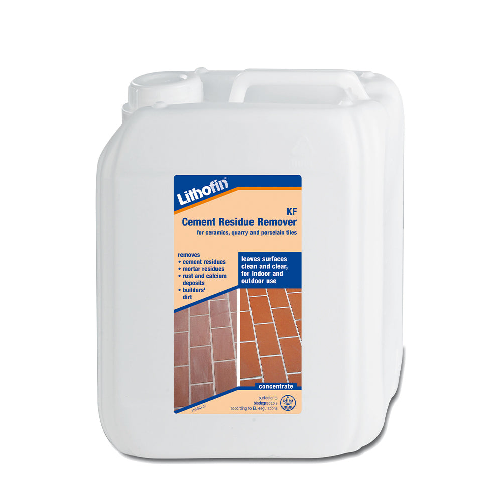 Lithofin KF Cement Residue Remover 1lt/5ltr - Stiled.com